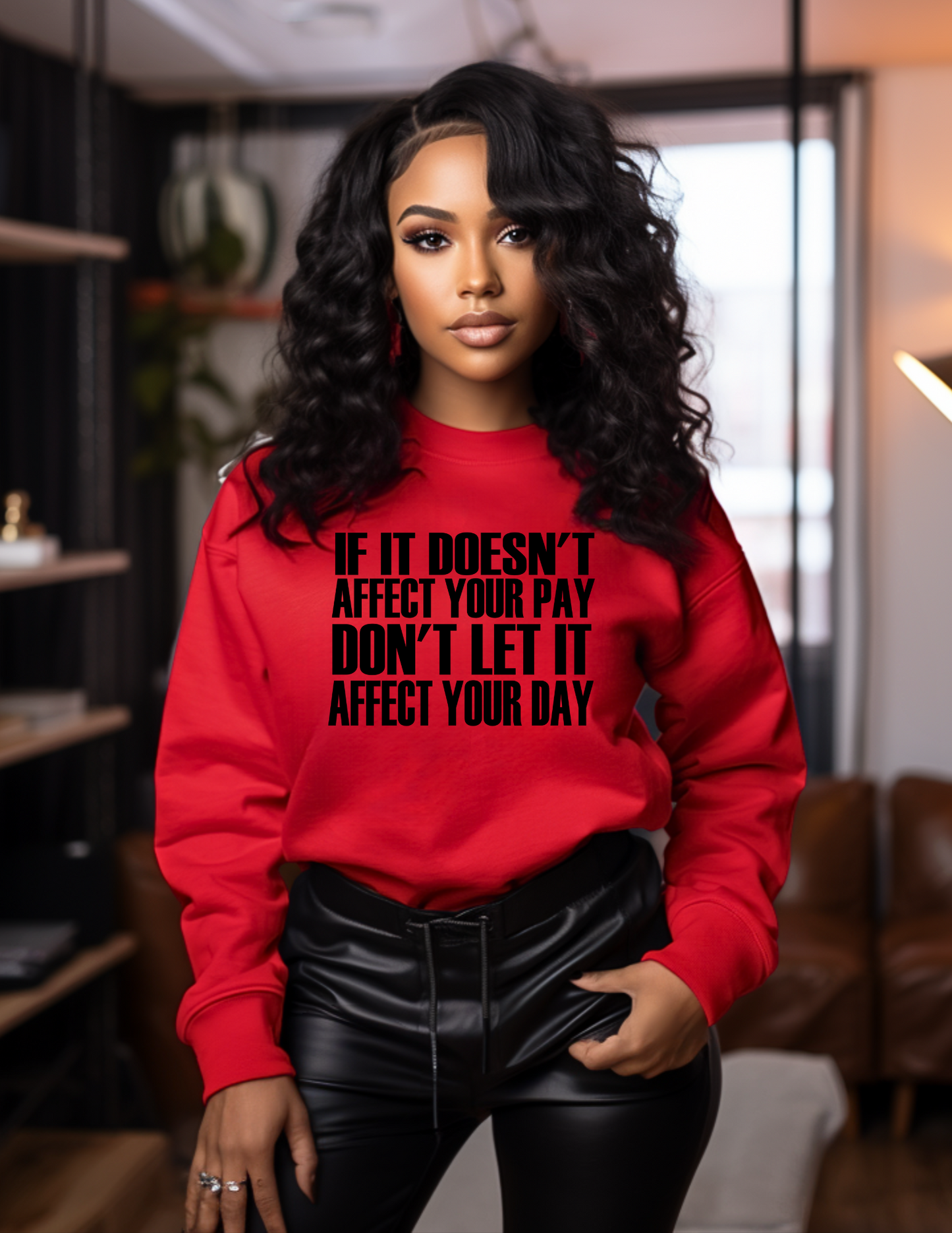 IF IT DOESN'T AFFECT YOUR PAY ....