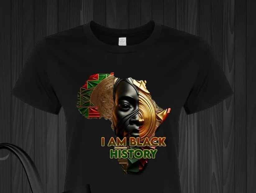 I AM BLACK HISTORY SHIRT