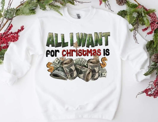 ALL I WANT FOR CHRISTMAS