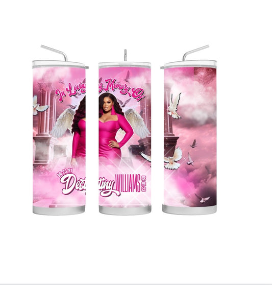 MEMORIAL CUSTOM TUMBLER